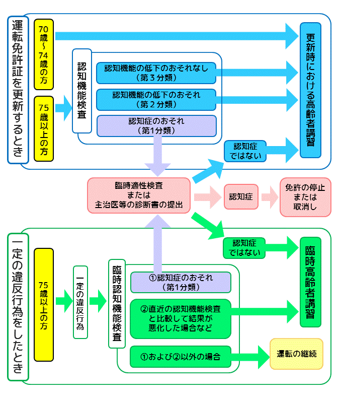 高齢者講習の流れ
